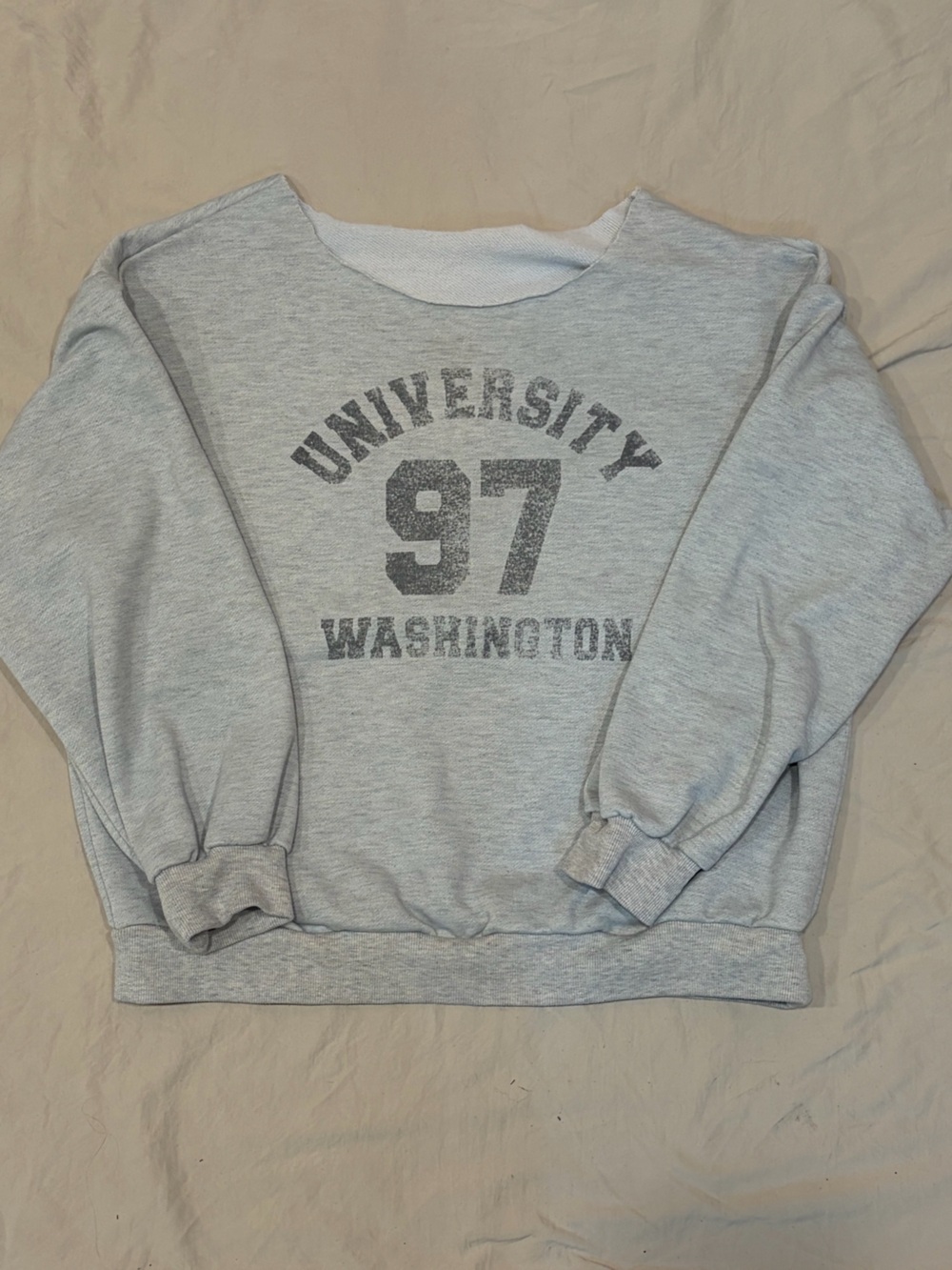 University 97 Grey Crewneck Sweatshirt
